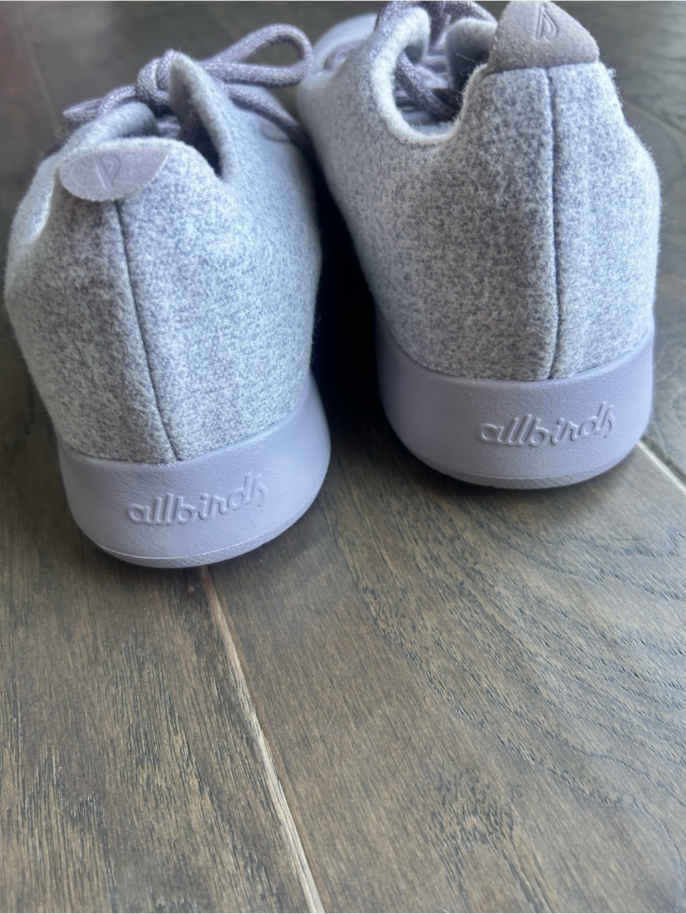 Allbirds Women’s Wool Runners Size 10. Like new! Light purple - Picture 3 of 7